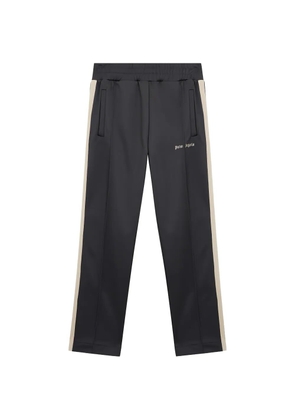 Palm Angels logo-print side-stripe track pants - Grey