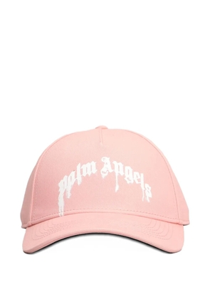 Palm Angels logo-print baseball cap - Pink