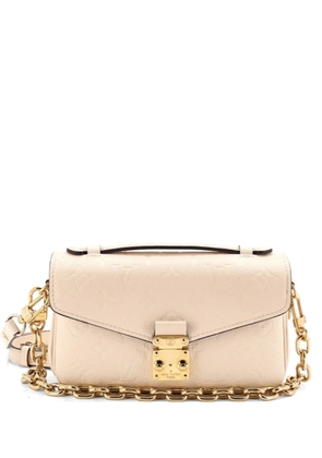 Louis Vuitton Pre-Owned Pochette Metis Monogram Empreinte Leather East West crossbody bag - Neutrals