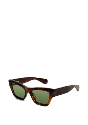 Jil Sander cat-eye frame sunglasses - Brown