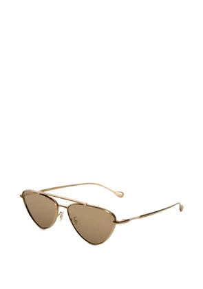 Jil Sander pilot-frame sunglasses - Gold