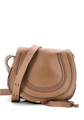 Chloé Pre-Owned Marcie Leather Medium crossbody bag - Brown