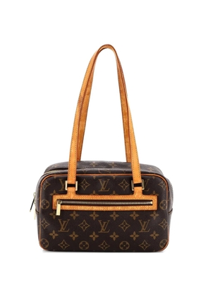 Louis Vuitton Pre-Owned Cite Handbag Monogram Canvas MM shoulder bag - Brown