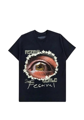 Travis Scott Astrofest Starry Eyed T-shirt - Black