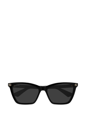 Gucci Eyewear Double G square-frame sunglasses - Black