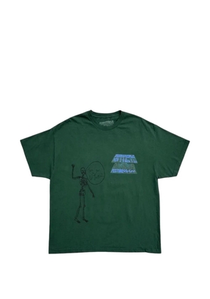 Travis Scott graphic-print crew-neck T-shirt - Green