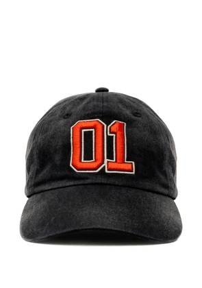 D1 Milano embroidered-logo cotton cap - Black