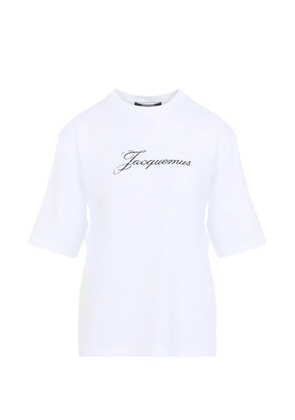 Jacquemus logo-print T-shirt - White