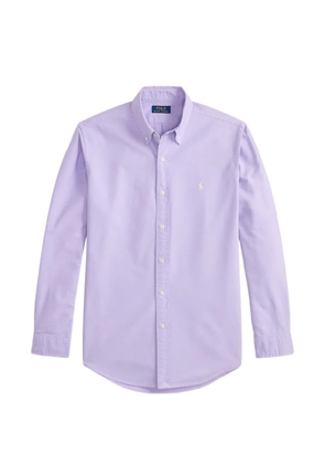 Polo Ralph Lauren embroidered-logo shirt - Purple