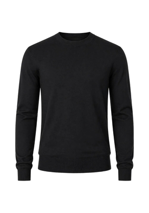 Altea crew-neck fine-knit sweater - Black