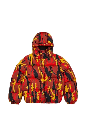 CORTEIZ Bolo V2 camouflage-print padded jacket - Orange