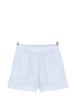 MC2 Saint Barth Meave striped elasticated-waist shorts - Blue