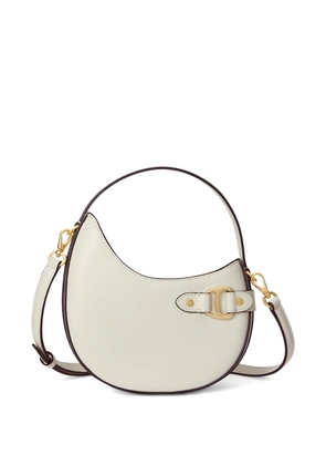 Lauren Ralph Lauren Tasha D-ring leather crossbody bag - White
