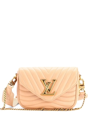 Louis Vuitton Pre-Owned New Wave Multi Pochette Quilted Leather crossbody bag - Neutrals