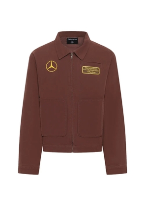 KidSuper x Mercedes-Benz work jacket - Brown