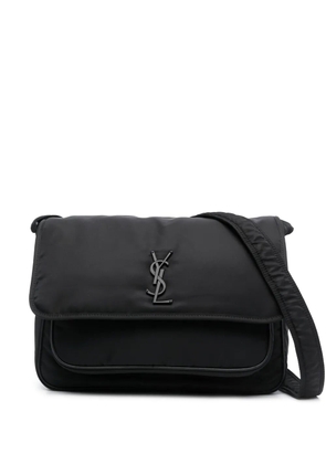 Saint Laurent Niki YSL-plaque messenger bag - Black