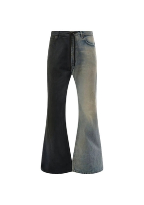 Balenciaga Fifty-Fifty distressed loose-fit jeans - Black