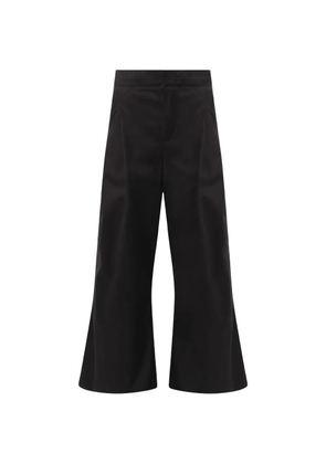 ENTIRE STUDIOS Wares pleated wide-leg trousers - Black