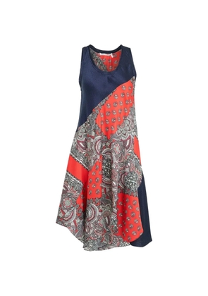 Chloé paisley-print mini dress - Red
