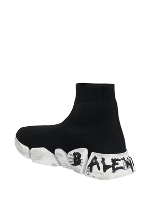 Balenciaga Speed 2.0 graffiti sneakers - Black