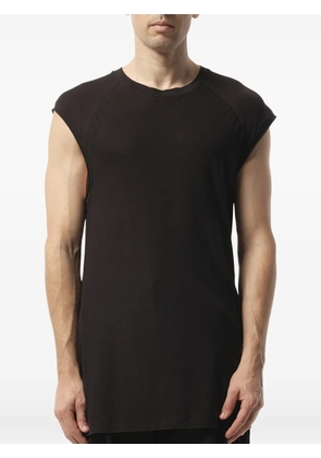 ENTIRE STUDIOS longline raglan-seam tank top - Black