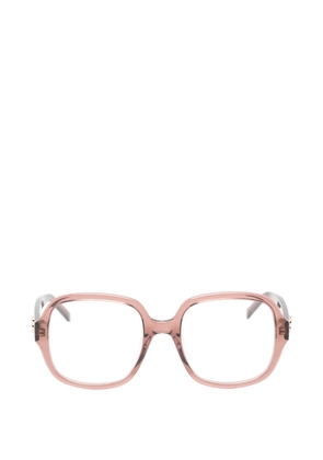 BOSS square-frame glasses - Pink