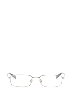 BOSS rectangle-frame glasses - Silver