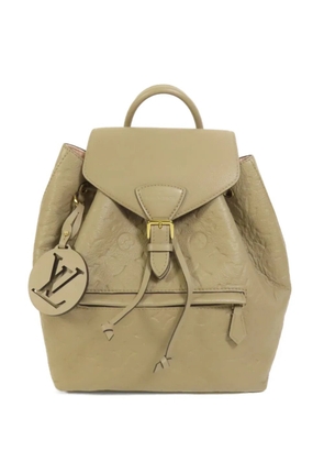 Louis Vuitton Pre-Owned PM Montsouris Monogram Empreinte backpack - Neutrals