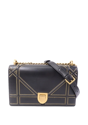 Christian Dior Pre-Owned Diorama studded shoulder bag - Black