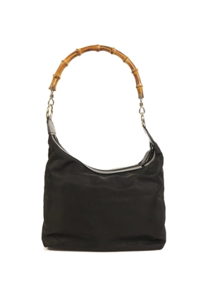 Gucci Pre-Owned bamboo-handle tote bag - Black