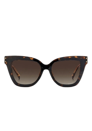 MISSONI EYEWEAR tortoiseshell cat-eye sunglasses - Brown