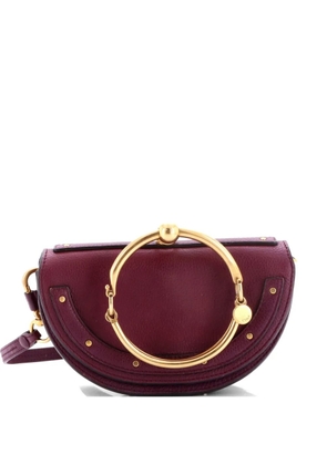 Chloé Pre-Owned Nile Leather Mini crossbody bag - Purple