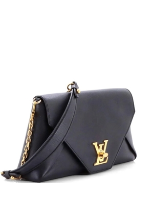 Louis Vuitton Pre-Owned Love Note Chain Clutch Leather crossbody bag - Black
