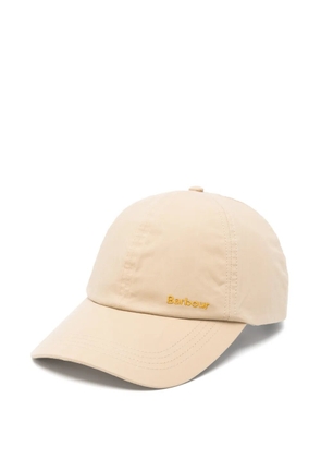 Barbour Mya logo-embroidered baseball cap - Neutrals