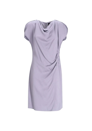 BOSS Devania cowl ruched dress - Purple