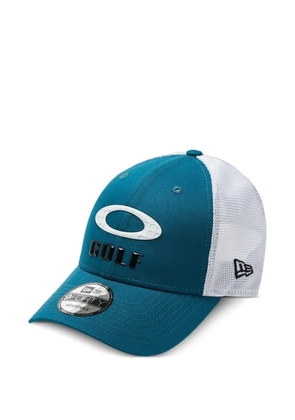 Oakley x New Era 9FORTY heather logo-patch cap - Blue