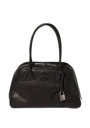 Miu Miu Vivant leather bag - Black