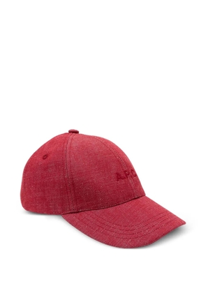 A.P.C. Charlie cap - Red