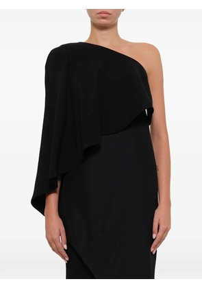 Givenchy one-shoulder draped dress - Black