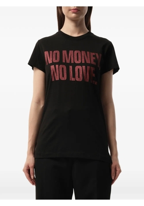 Mastermind Japan slogan-print crew-neck t-shirt - Black