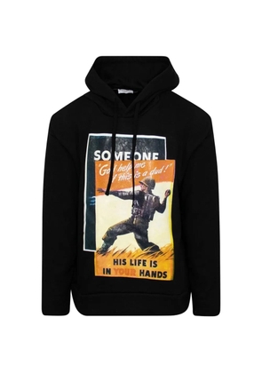 Ih Nom Uh Nit Propaganda 2 graphic-print hoodie - Black