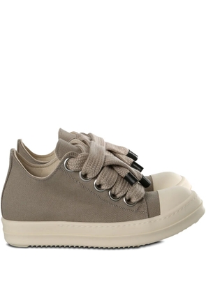Rick Owens DRKSHDW lace-up canvas sneakers - Neutrals