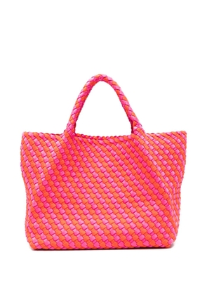 MARREA medium woven tote bag - Pink