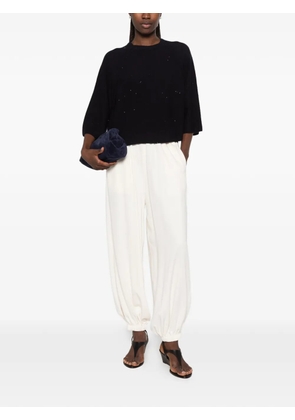 Fabiana Filippi sequin-embellished sweater - Blue