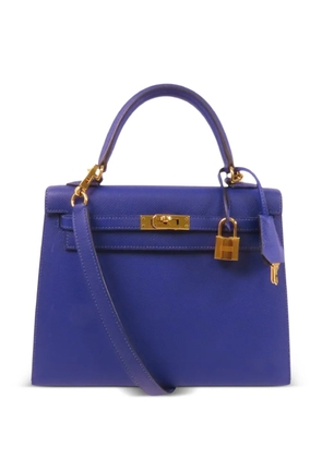 Hermès Pre-Owned Kelly 25 Epsom tote bag - Blue
