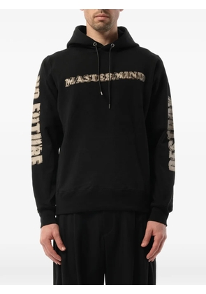 Mastermind Japan logo-print drawstring hoodie - Black