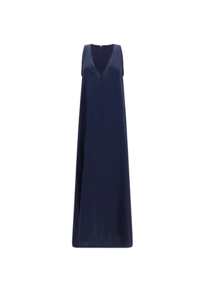 Cruna Lauren sleeveless V-neck dress - Blue