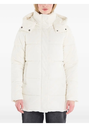 Desigual hooded padded coat - White