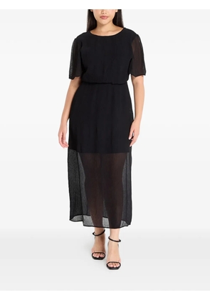 SAMSOE SAMSOE Salucindy short-sleeve midi dress - Black