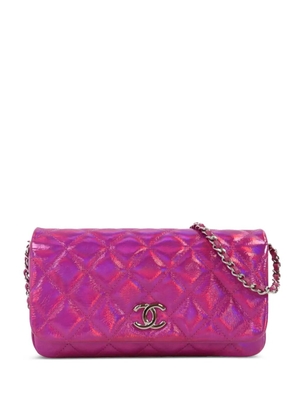 CHANEL Pre-Owned CC quilted chain crossbody bag - Pink